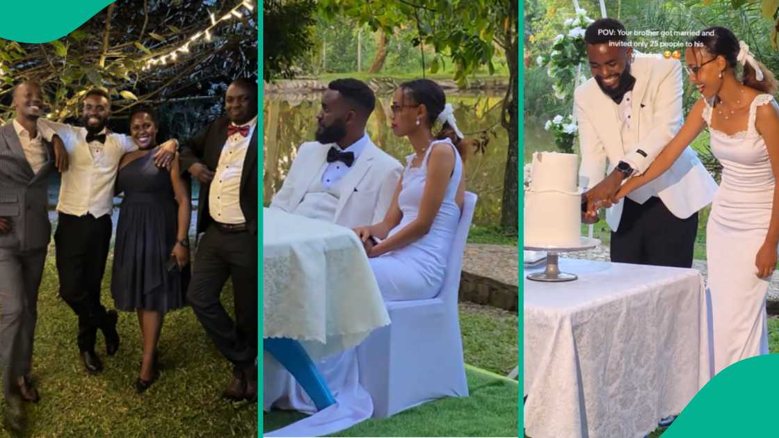 Video trends as man invites only 25 guests to his wedding ceremony Video trends as man invites only 25 guests to his wedding ceremony