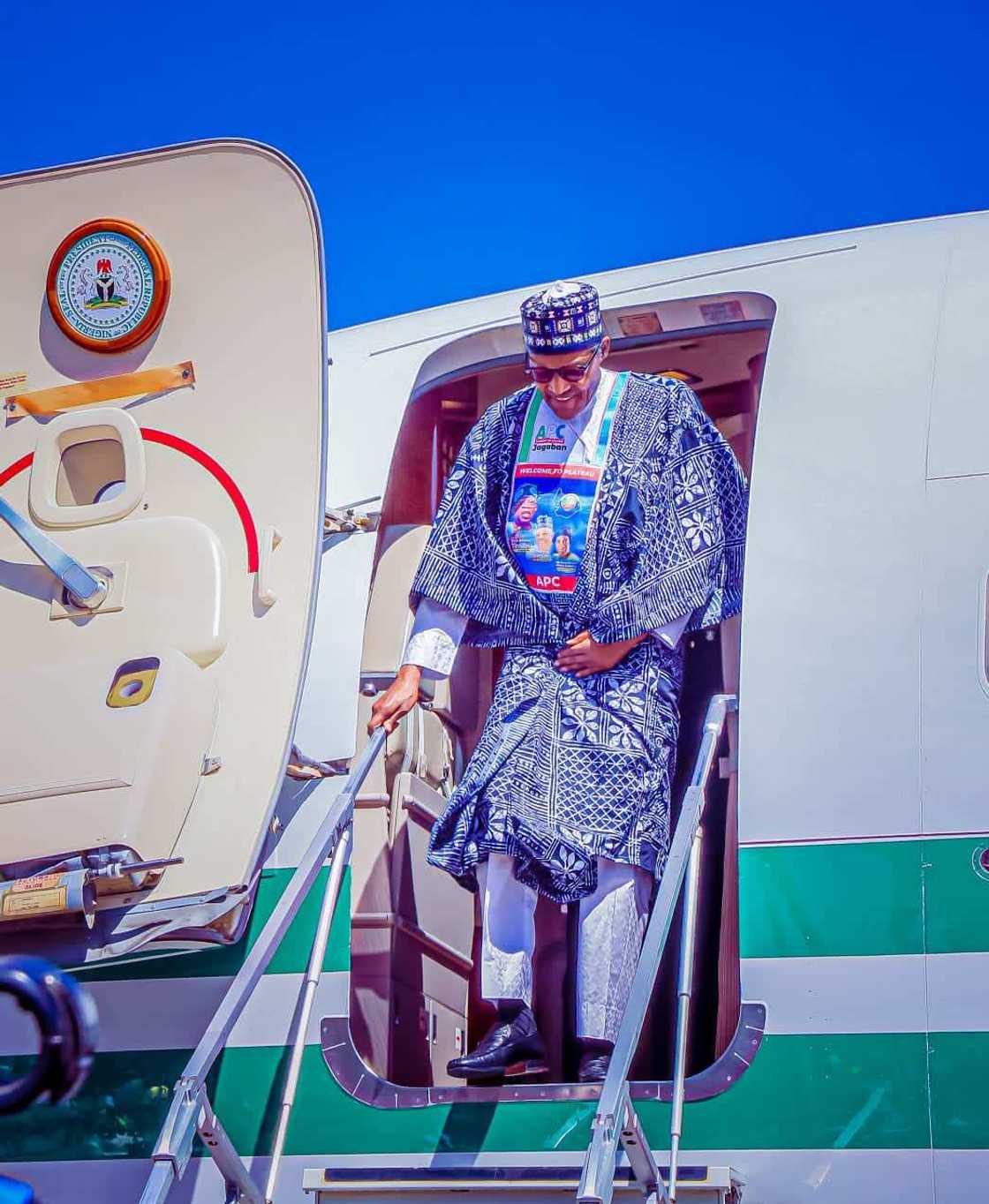 Buhari a Jos. Buhari a Jos.