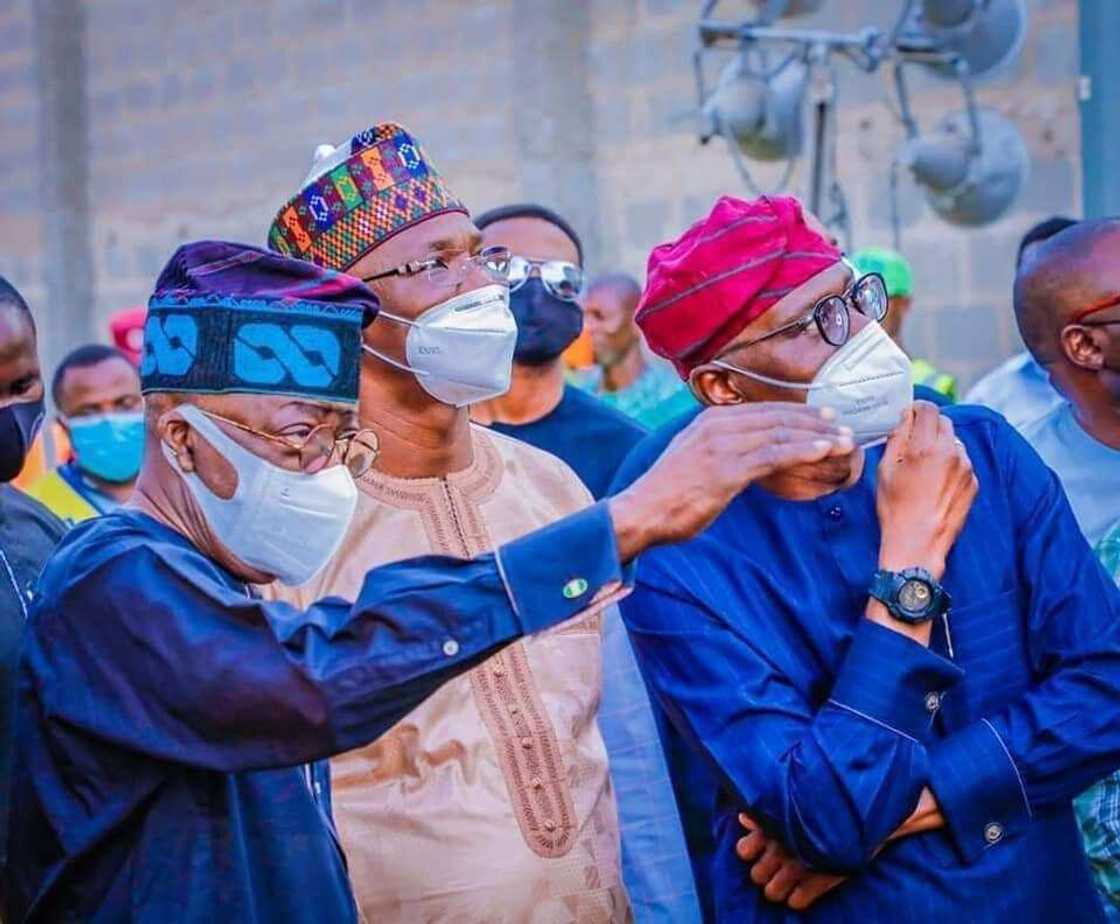 Ikoyi building collapse: Tinubu visits site Ikoyi building collapse: Tinubu visits site