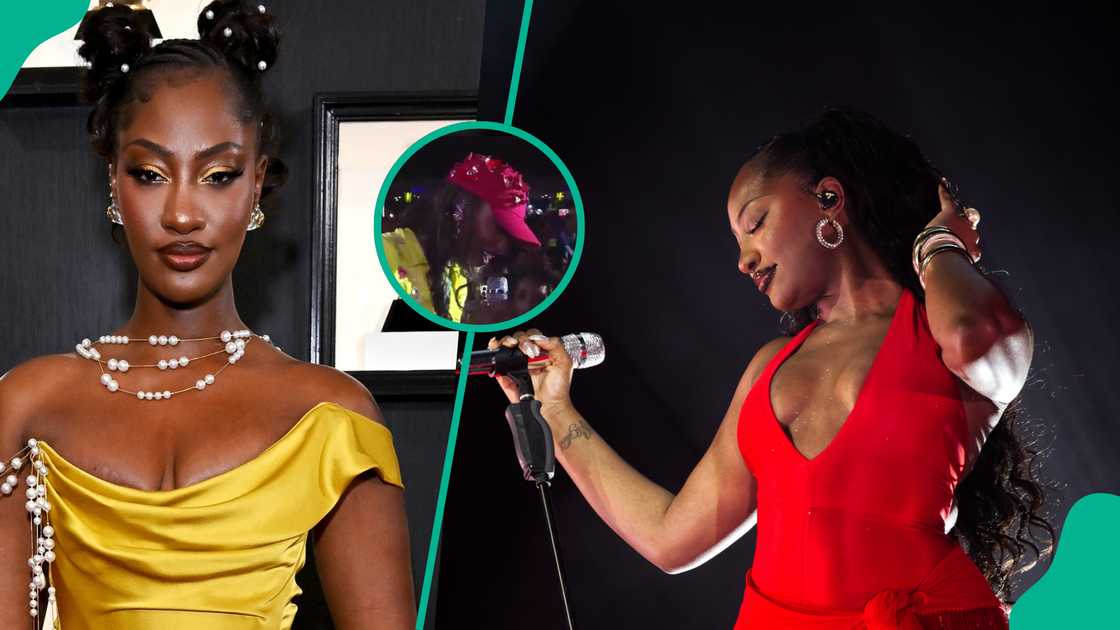 Man denies wife at Tem's concert. Man denies wife at Tem's concert.