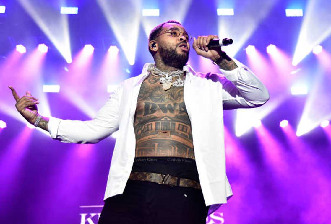 Kevin Gates performs during the 2019 Buku Music + Art Project at Mardi Gras World