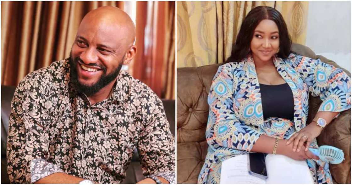 Yul Edochie and Judy Austin Yul Edochie and Judy Austin