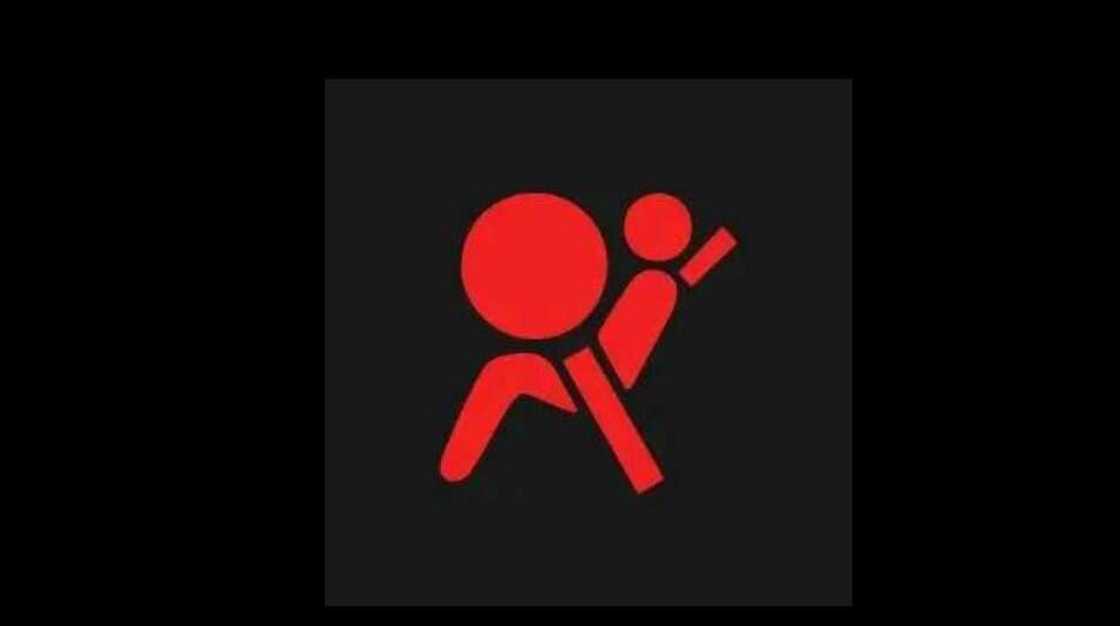 Airbag warning light Airbag warning light