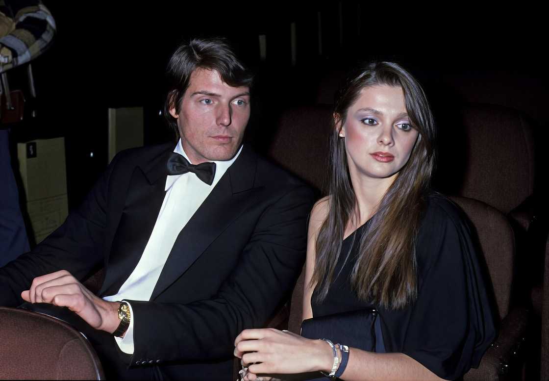 Christopher Reeve and Gae Exton at Loews Astor Plaza Theatre Christopher Reeve and Gae Exton at Loews Astor Plaza Theatre