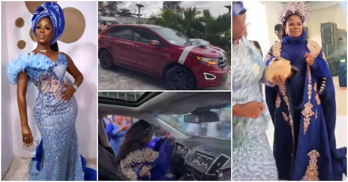 BBNaija Khloe and siblings buy car for mother. BBNaija Khloe and siblings buy car for mother.