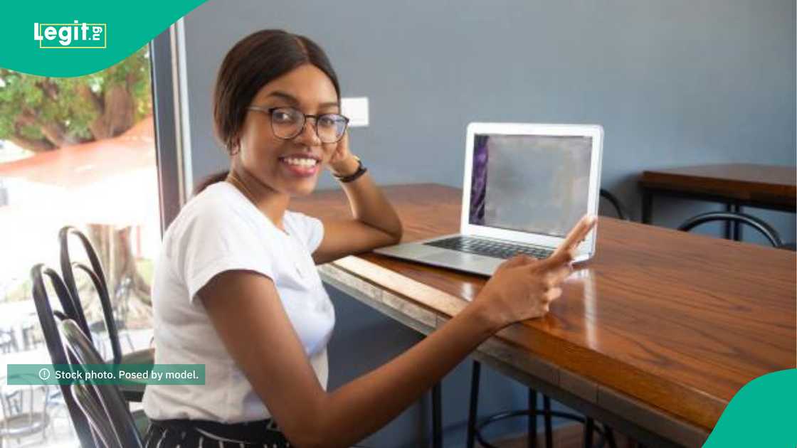 Lady reacts as university in UK grants her scholarship.