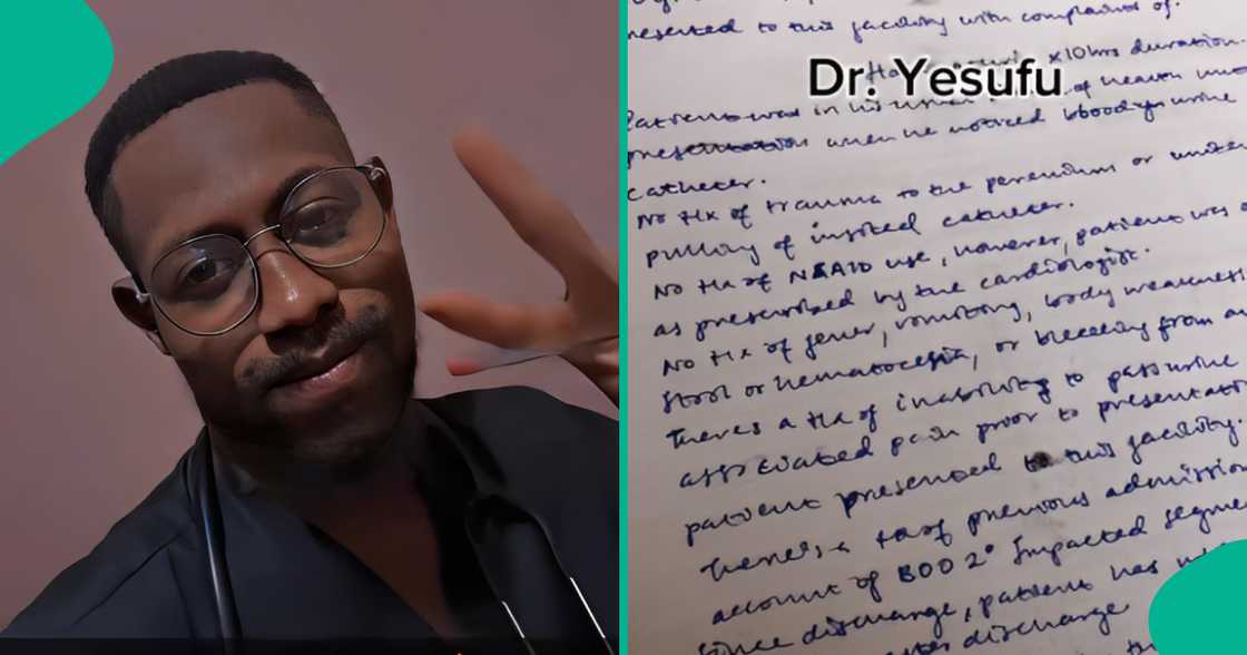 Nigerian doctor gets people talking due to his handwriting