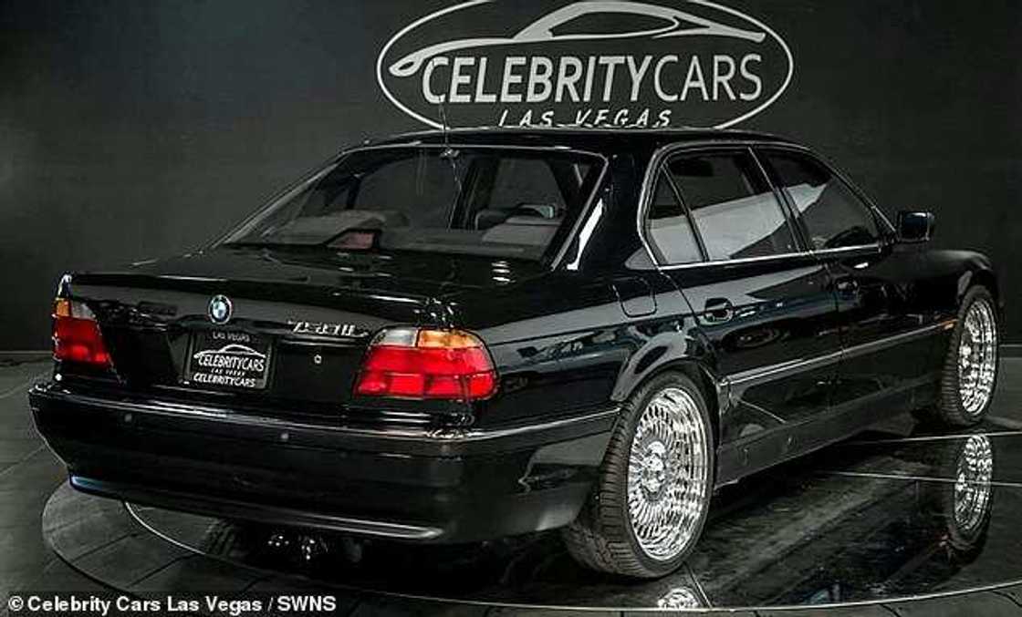 BMW Sedan carrying Tupac when he was shot dead in 1996 is put up for auction for $1.75million in Las Vegas BMW Sedan carrying Tupac when he was shot dead in 1996 is put up for auction for $1.75million in Las Vegas
