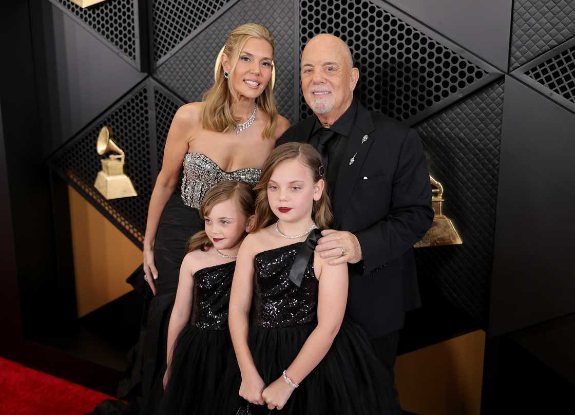 Alexis Roderick, Della Joel, Remy Joel, and Billy Joel attend the GRAMMY Awards at Crypto.com Arena in Los Angeles, California Alexis Roderick, Della Joel, Remy Joel, and Billy Joel attend the GRAMMY Awards at Crypto.com Arena in Los Angeles, California