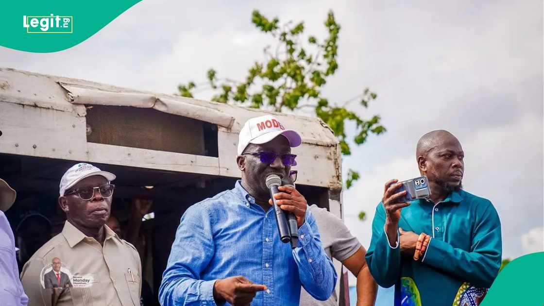 Campaign blunder: Edo APC’s Monday Okpebholo’s ‘Insecurity’ comment during rally goes viral