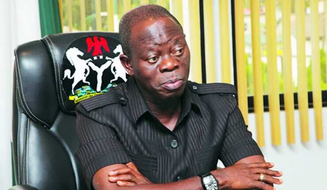 Adams Oshiomole ya bayyana aniyar gaje Buhari