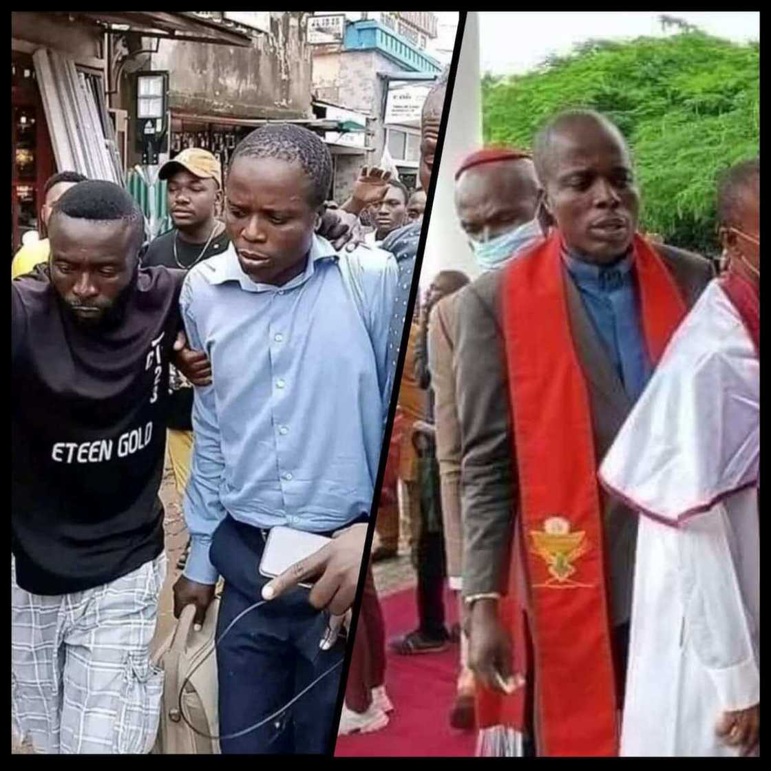 Matasa sun yi aika-aika, sun lakadawa wani fasto duka Matasa sun yi aika-aika, sun lakadawa wani fasto duka