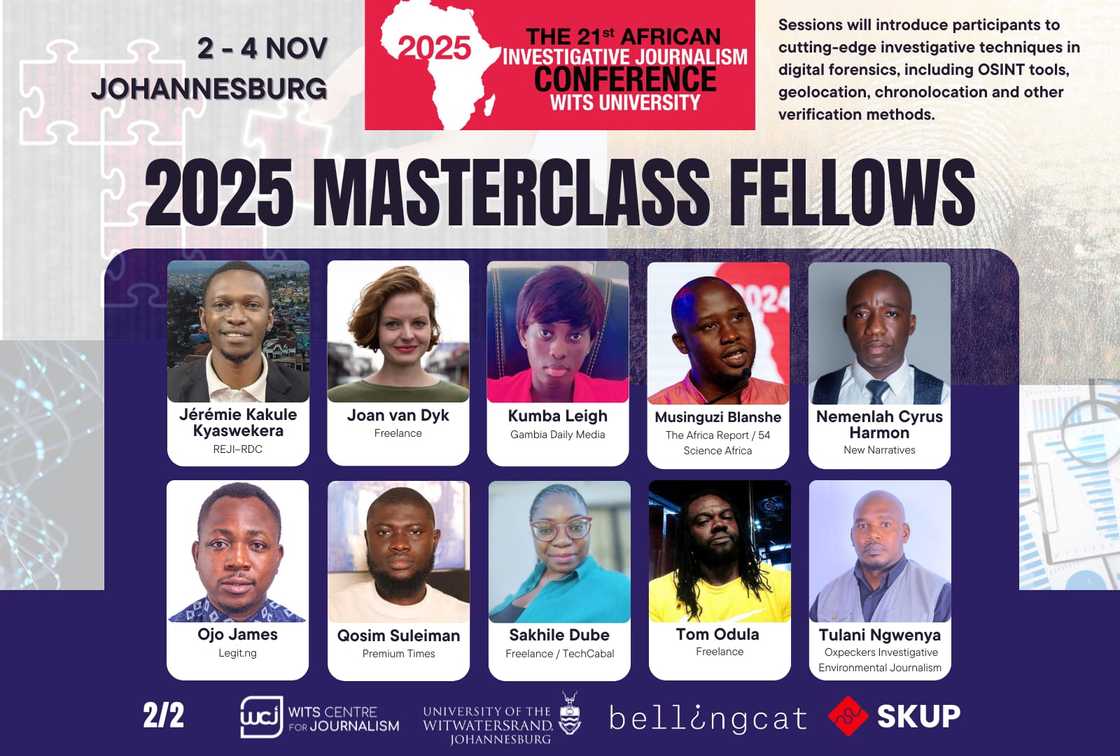 Wits University in South Africa unveils 2025 AIJC masterclass fellows Wits University in South Africa unveils 2025 AIJC masterclass fellows