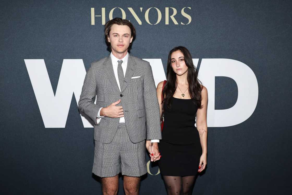 Christopher Briney and Isabel Machado at the 2023 WWD Honors Christopher Briney and Isabel Machado at the 2023 WWD Honors