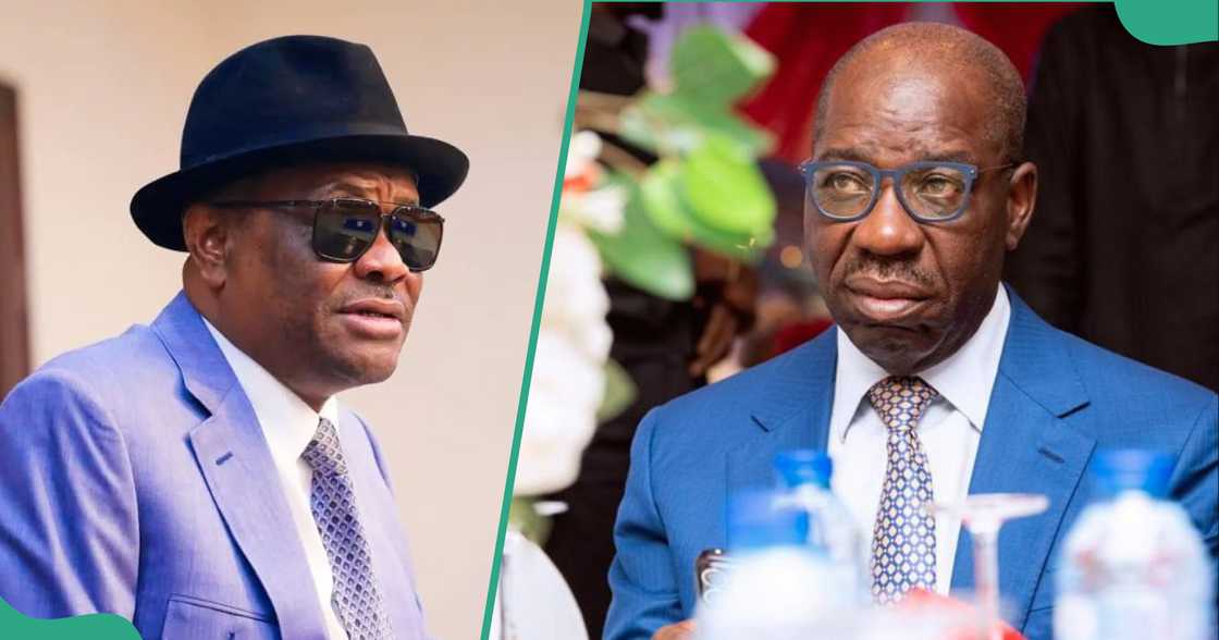 Wike and Obaseki are at loggerheads Wike and Obaseki are at loggerheads