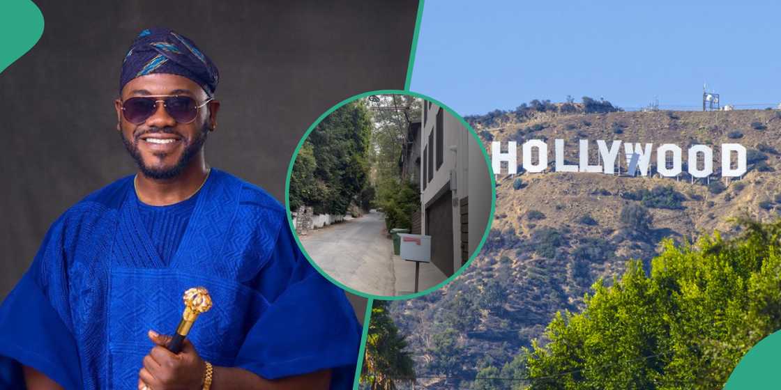 Deyemi Okanlawon in Hollywood