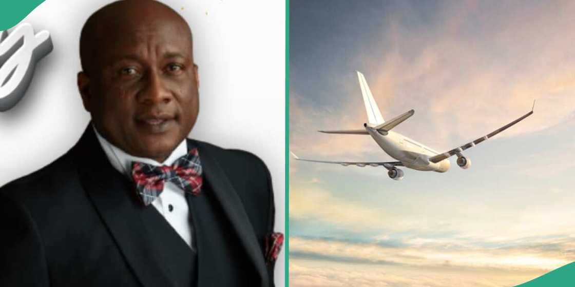 Man tells Allen Onyema what to do over competition. Man tells Allen Onyema what to do over competition.