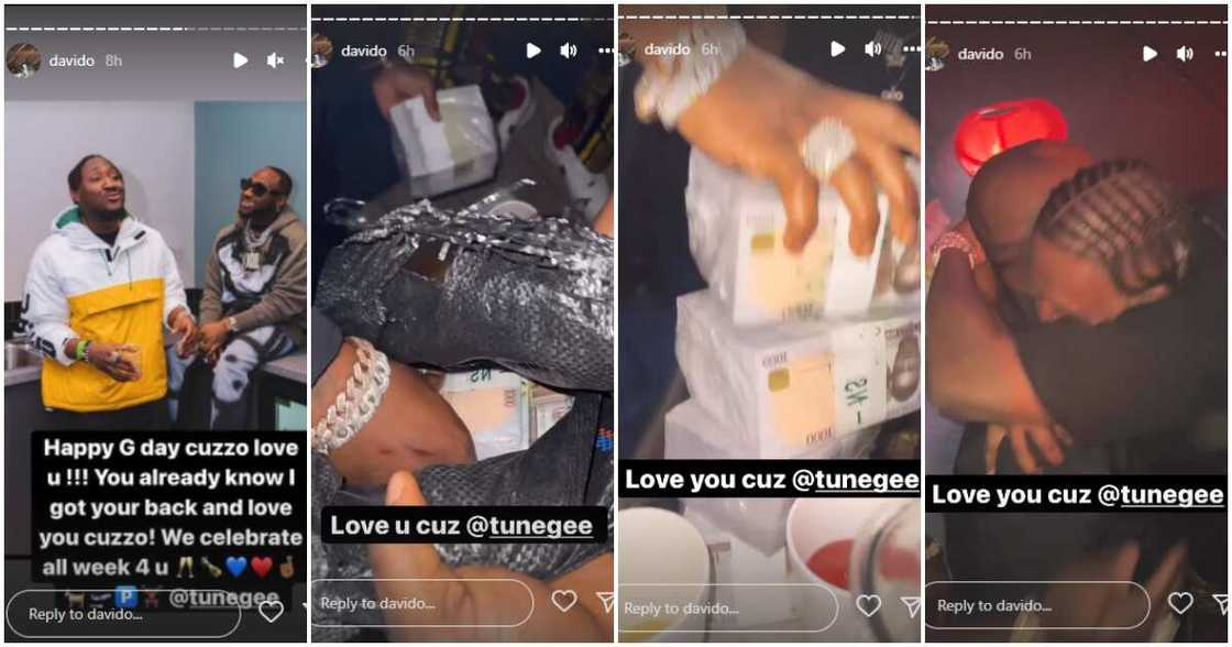 Davido’s cousin Tunegee Davido’s cousin Tunegee