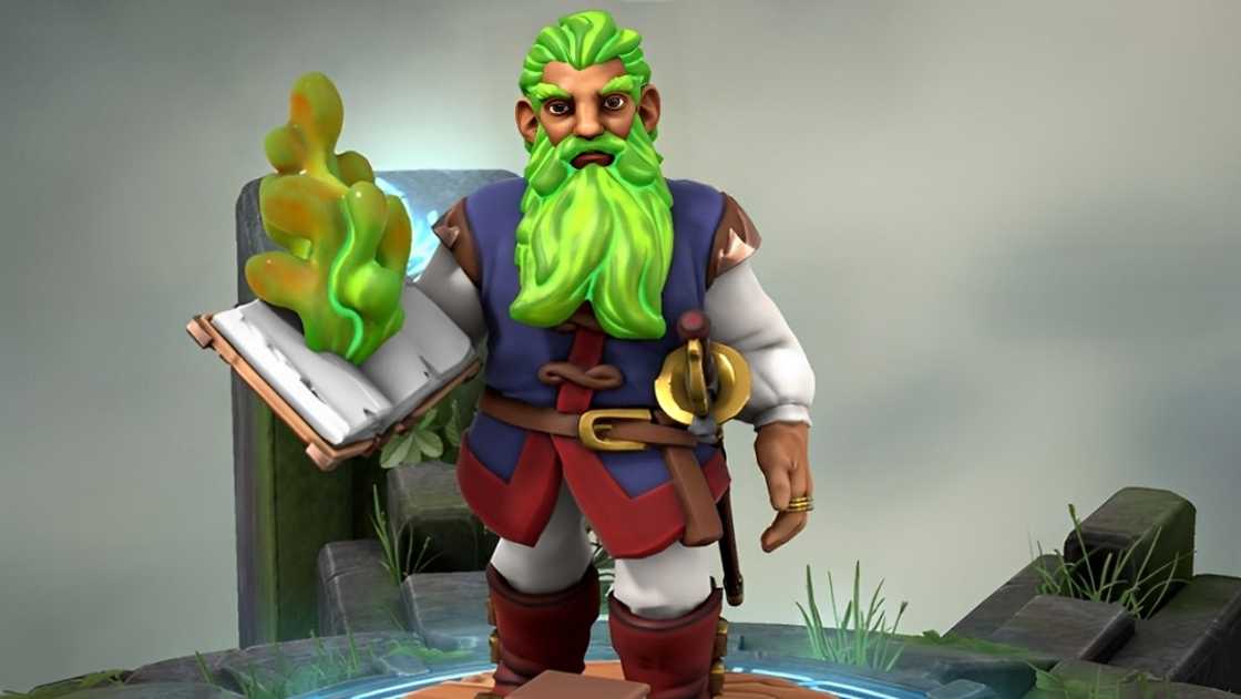 An illustration of Snúðu, a DnD character whose silvery hair that changes colour to green every time he casts a necromancy spell. An illustration of Snúðu, a DnD character whose silvery hair that changes colour to green every time he casts a necromancy spell.