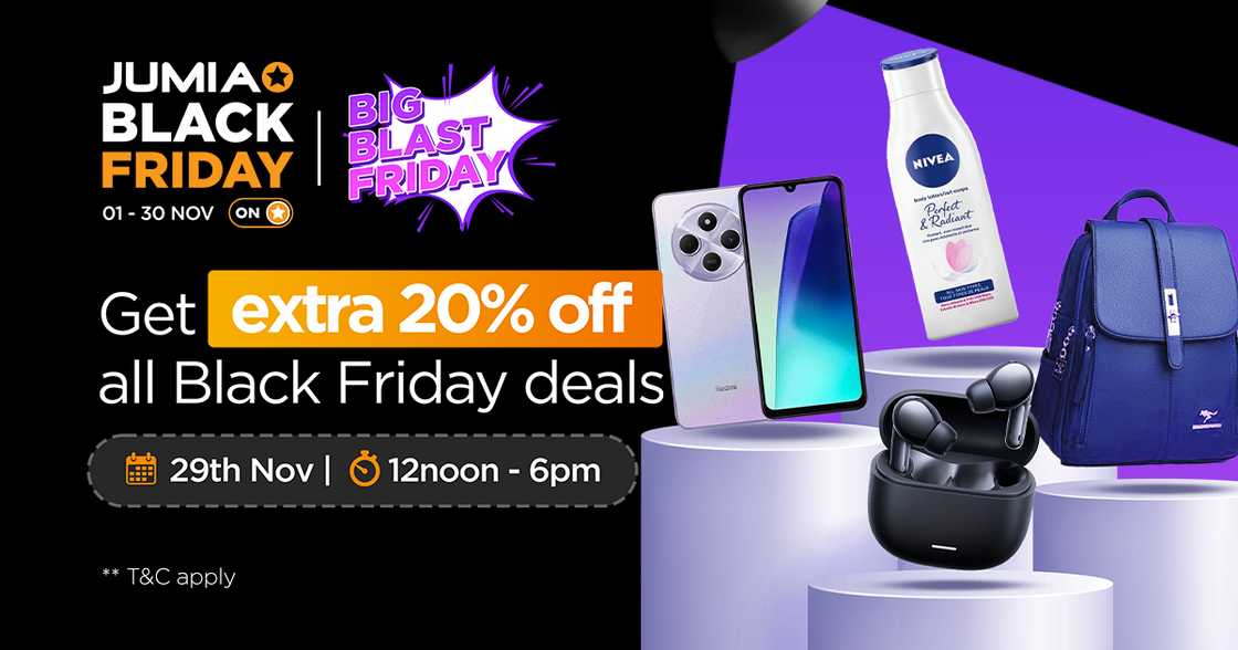 Last and Biggest Friday to shop Jumia Black Friday deals Last and Biggest Friday to shop Jumia Black Friday deals