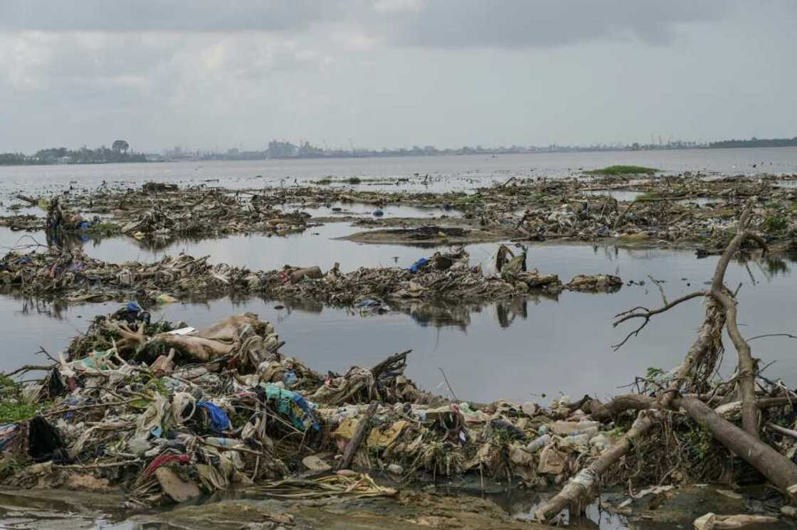 Shoreside villagers say they have had to abandon fishing in the lagoon