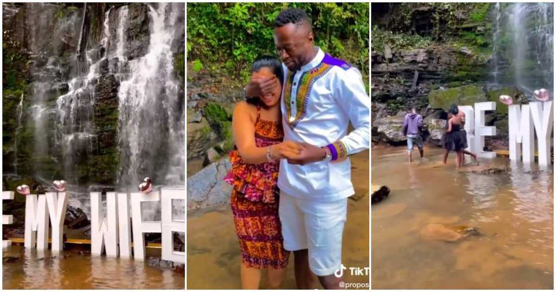 lovely proposal video, mariage proposal video, man proposes to lady in a river, river marriage proposal lovely proposal video, mariage proposal video, man proposes to lady in a river, river marriage proposal
