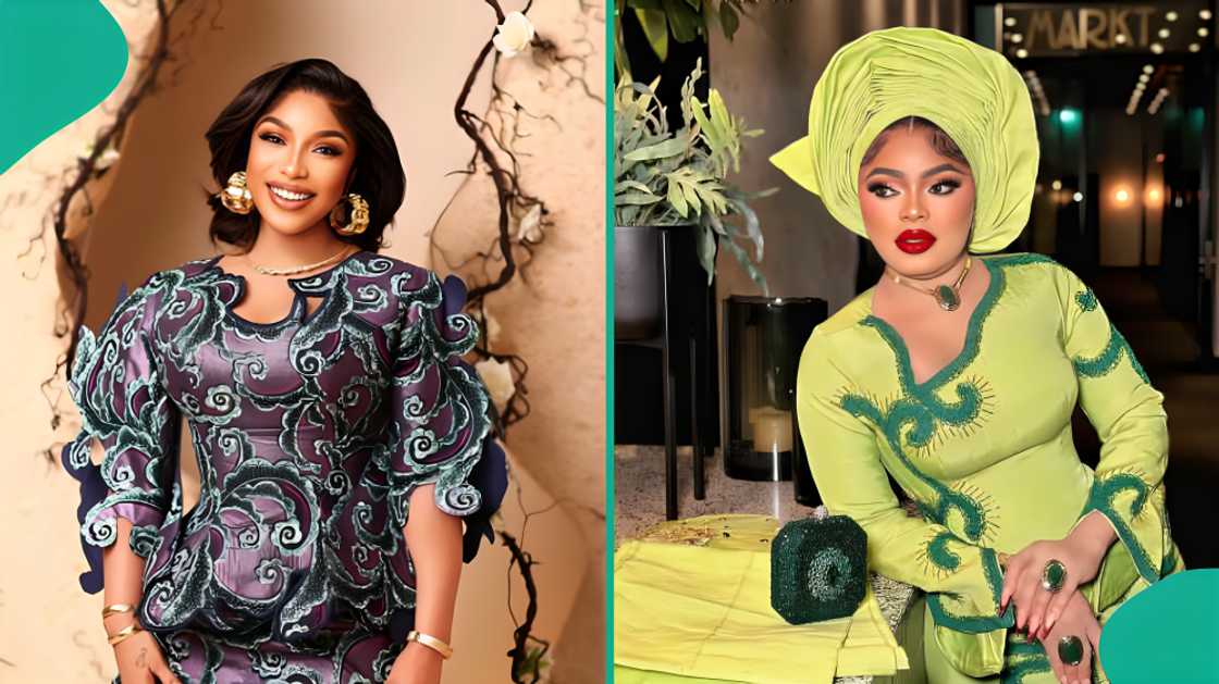 Tonto Dikeh’s latest post about Bobrisky stirs reactions online