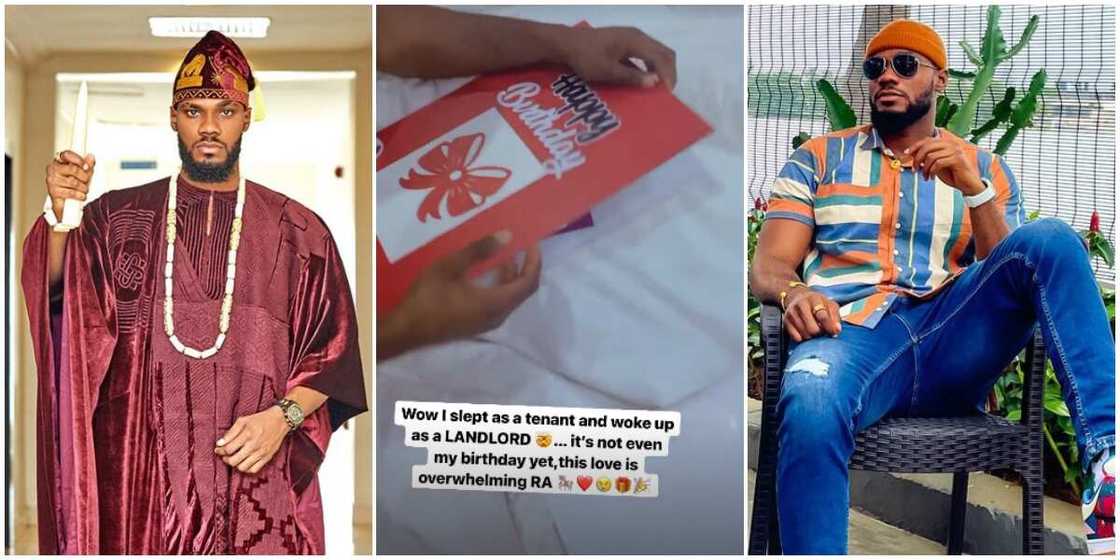 BBNaija's Prince gets gifts ahead of birthday.