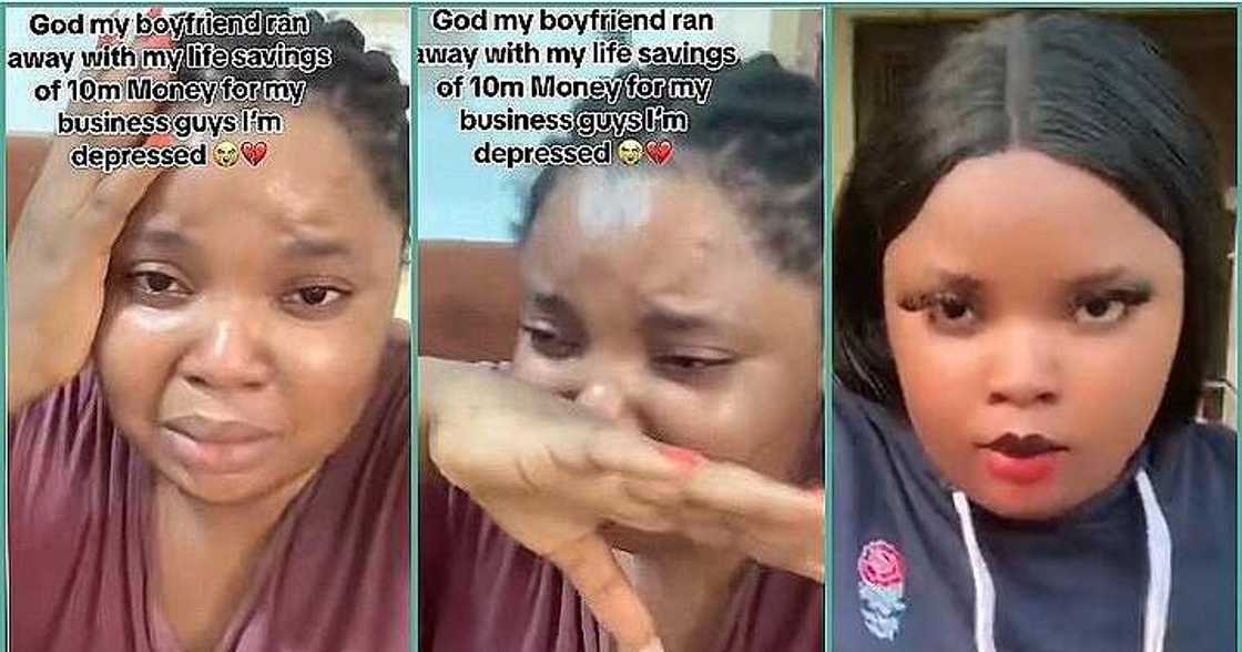 Lady calls out boyfriend for stealing her money Lady calls out boyfriend for stealing her money