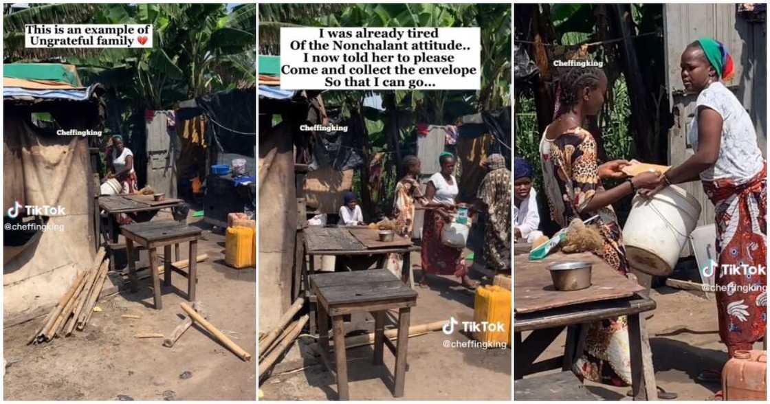 Helper gets angry, poor family, money, fail to say thank you Helper gets angry, poor family, money, fail to say thank you