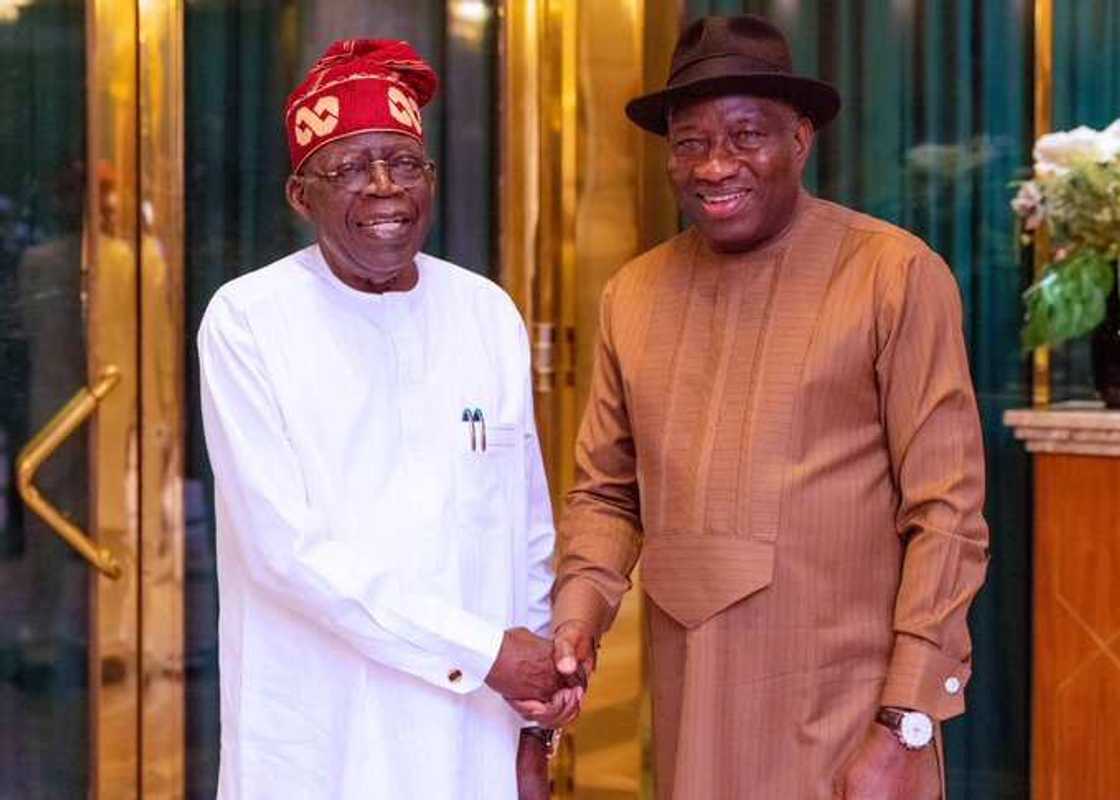 Tinubu da Goodluck Jonathan