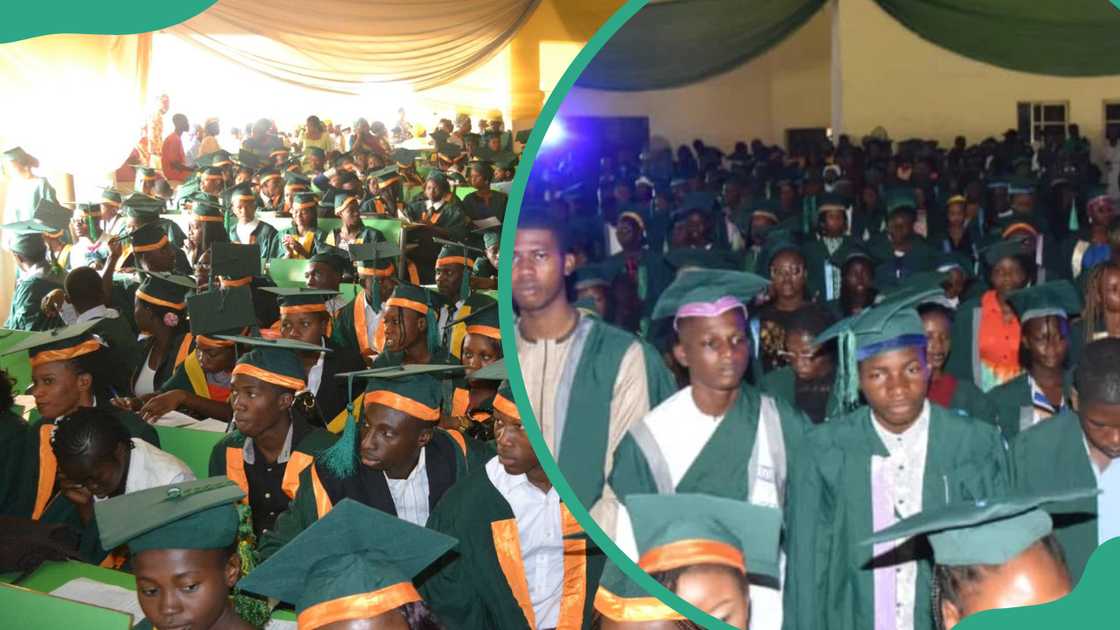 FUOYE graduands on their convocation day FUOYE graduands on their convocation day