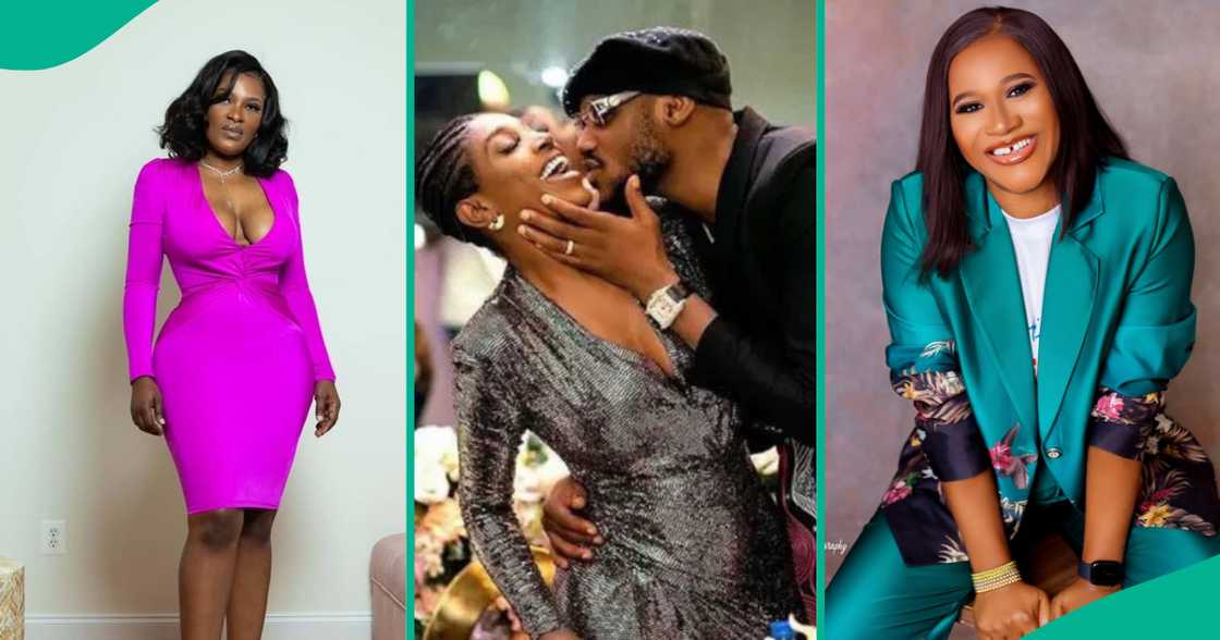 Annie Idibia, Sunmbo Adeoye, Pero Adeniyi, and other women who have been romantically linked to 2baba. Annie Idibia, Sunmbo Adeoye, Pero Adeniyi, and other women who have been romantically linked to 2baba.