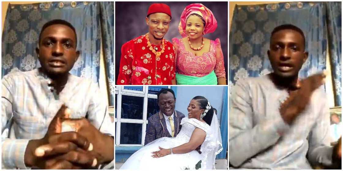 My dad has been married for 30 years to my mum; son of pastor who wedded member's wife speaks in new video My dad has been married for 30 years to my mum; son of pastor who wedded member's wife speaks in new video