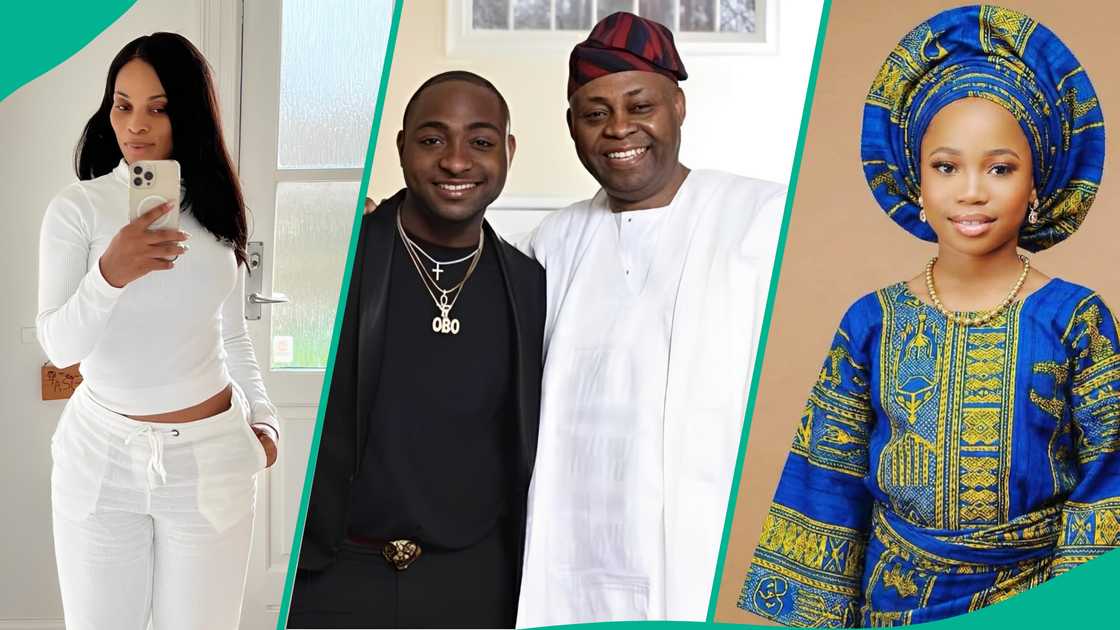 Georgina Onuoha reacts to Davido's father's video about son's paternity mess Georgina Onuoha reacts to Davido's father's video about son's paternity mess