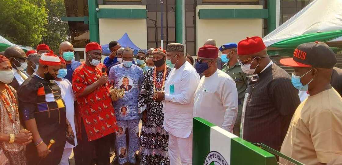 Ekweremadu, Enugu West leaders pledge support to Ugwuanyi’s peace drive