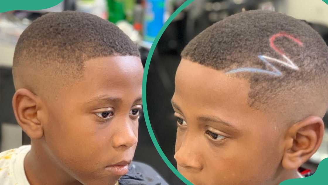 Buzzcut with burst fade Buzzcut with burst fade