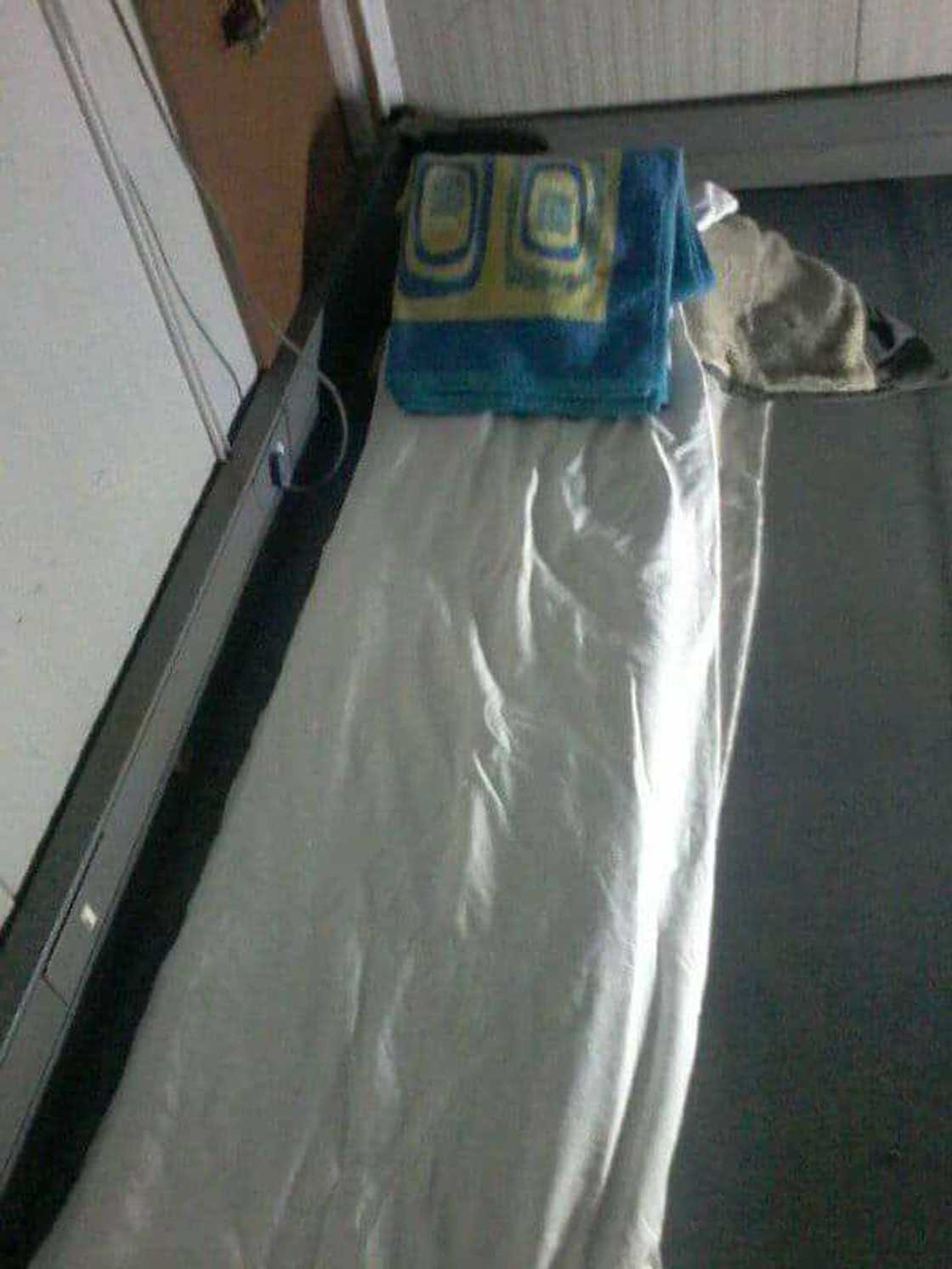 View of the bed Gilbert Chiwale now owns View of the bed Gilbert Chiwale now owns