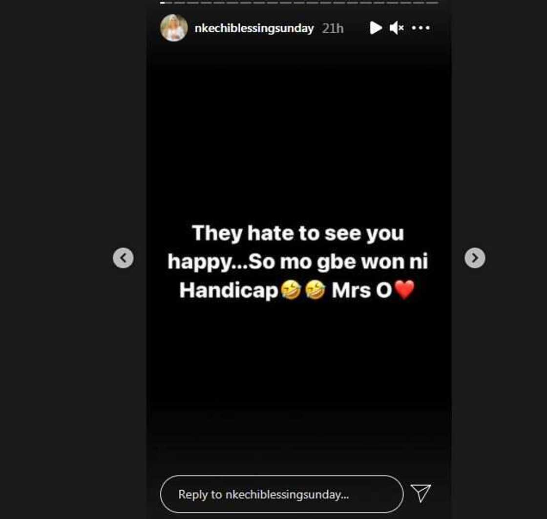 Why Are You Trying Hard to Make Me Cry? Nkechi Blessing Slams Colleagues Trying to Break Her Relationship Why Are You Trying Hard to Make Me Cry? Nkechi Blessing Slams Colleagues Trying to Break Her Relationship