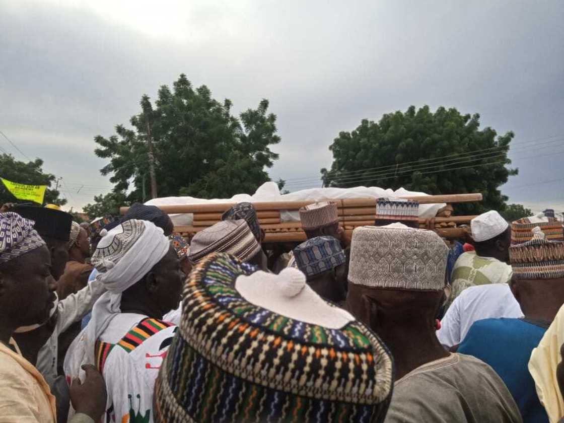 Yadda akayi jana'izar Sarkin Rano, Alhaji Ibrahim Abdulkadir, ta gudana