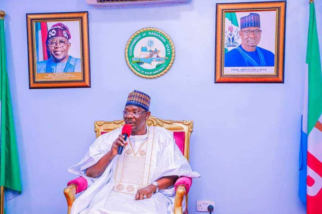 Gwamna Abdullahi Sule na jihar Nasarawa. Gwamna Abdullahi Sule na jihar Nasarawa.