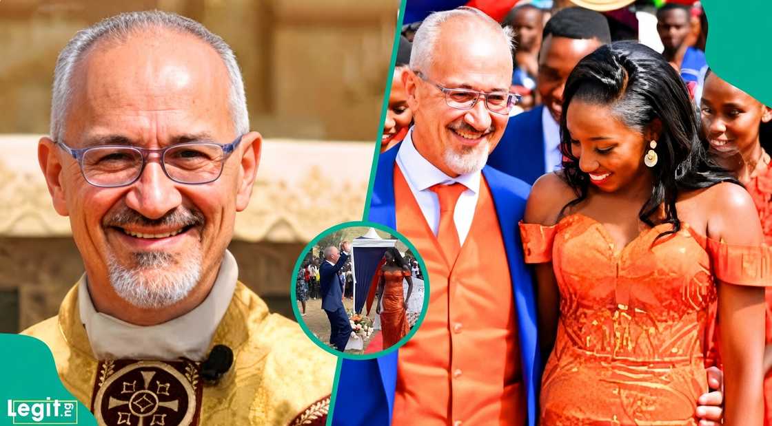 Italian Catholic priest Sandro Ferretto leaves the priesthood and marries a Kenyan woman after 12 years of missionary work in Baringo Italian Catholic priest Sandro Ferretto leaves the priesthood and marries a Kenyan woman after 12 years of missionary work in Baringo