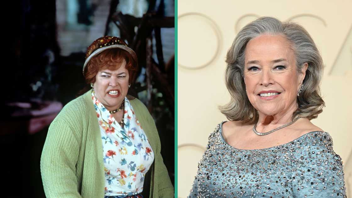 Kathy Bates then and now. Kathy Bates then and now.