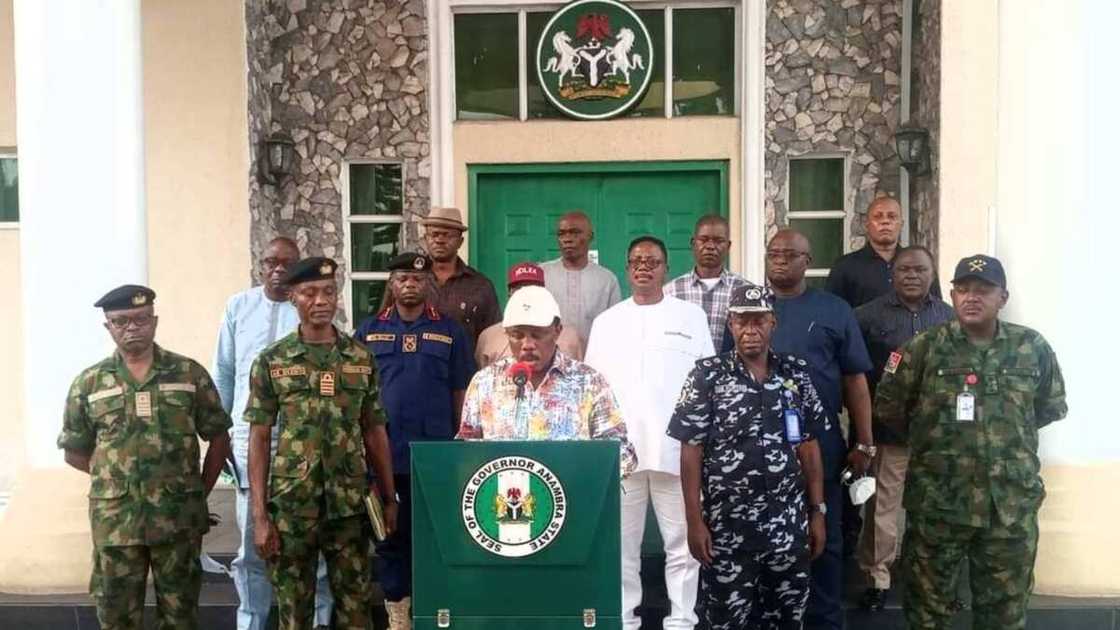 Governor Obiano Dissolves Cabinet, Set to Hand Over to Soludo Governor Obiano Dissolves Cabinet, Set to Hand Over to Soludo