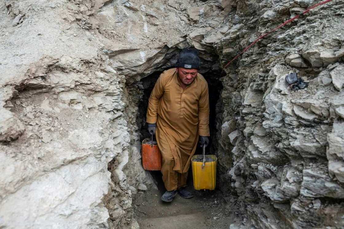 A group of unemployed Afghan men's efforts to mine the rocky mountains of Badakhshan province have borne little fruit so far A group of unemployed Afghan men's efforts to mine the rocky mountains of Badakhshan province have borne little fruit so far