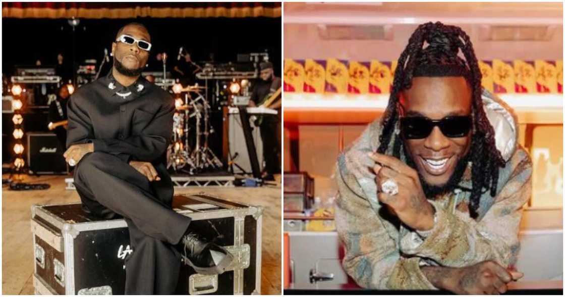 Nigerian singer Burna Boy Nigerian singer Burna Boy