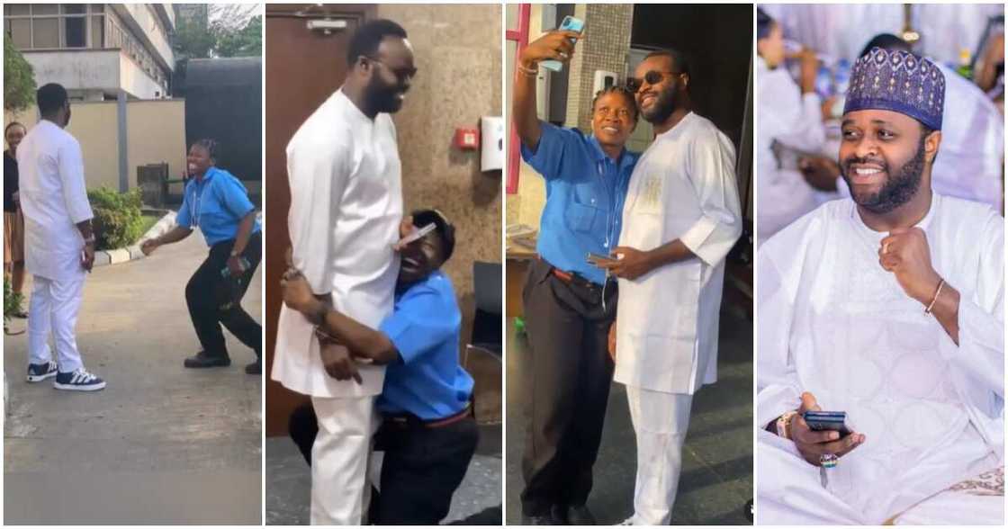Femi Adebayo, Nollywood, actor, fan Femi Adebayo, Nollywood, actor, fan