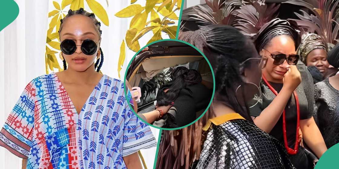 Video from Mabel Makun's mother's burial trends Video from Mabel Makun's mother's burial trends
