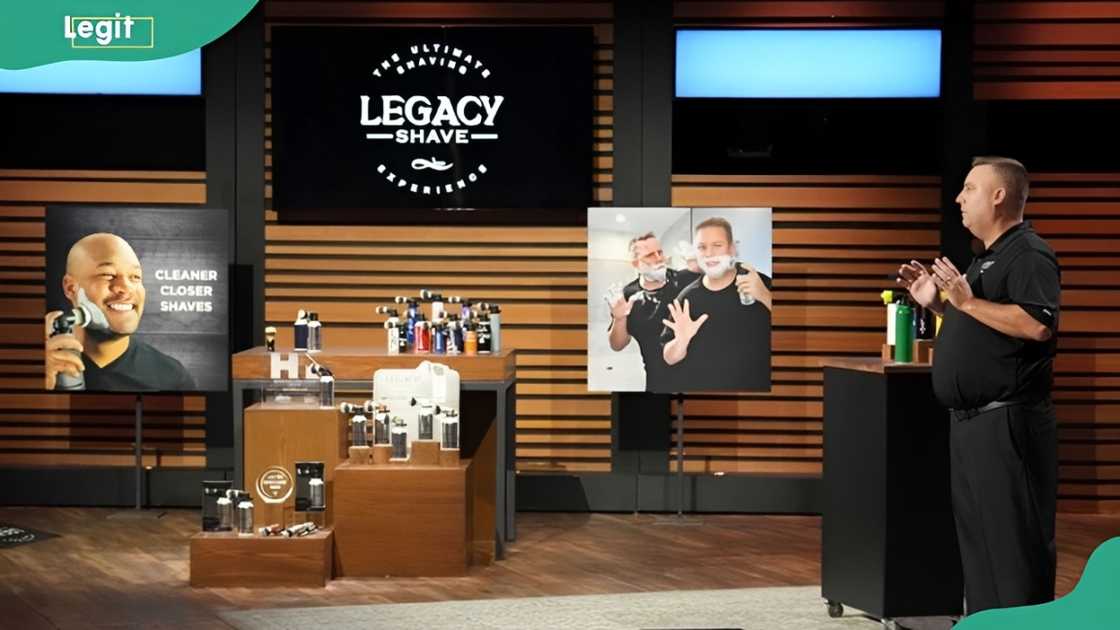 The Legacy Shave founder on Shark Tank.