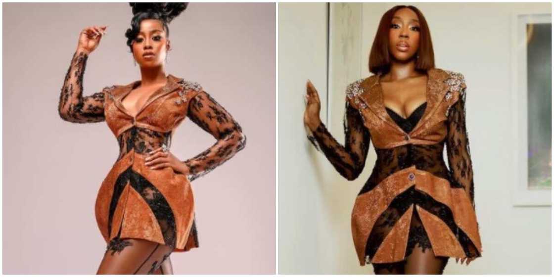 Photoso of actresses Lilian Afegbai and Beverly Naya. Photoso of actresses Lilian Afegbai and Beverly Naya.